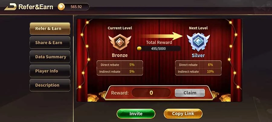 refer Deposit Bonus